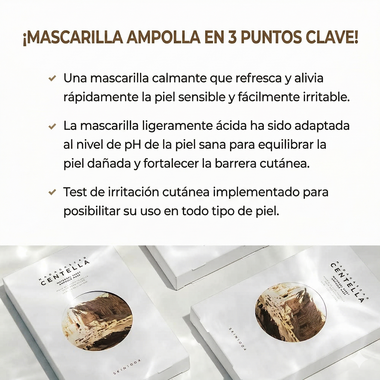 Mascarilla Centella x5 (Ahorro)