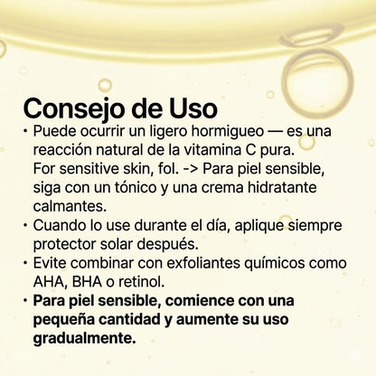 Sérum Vitamina C 5% – Purito
